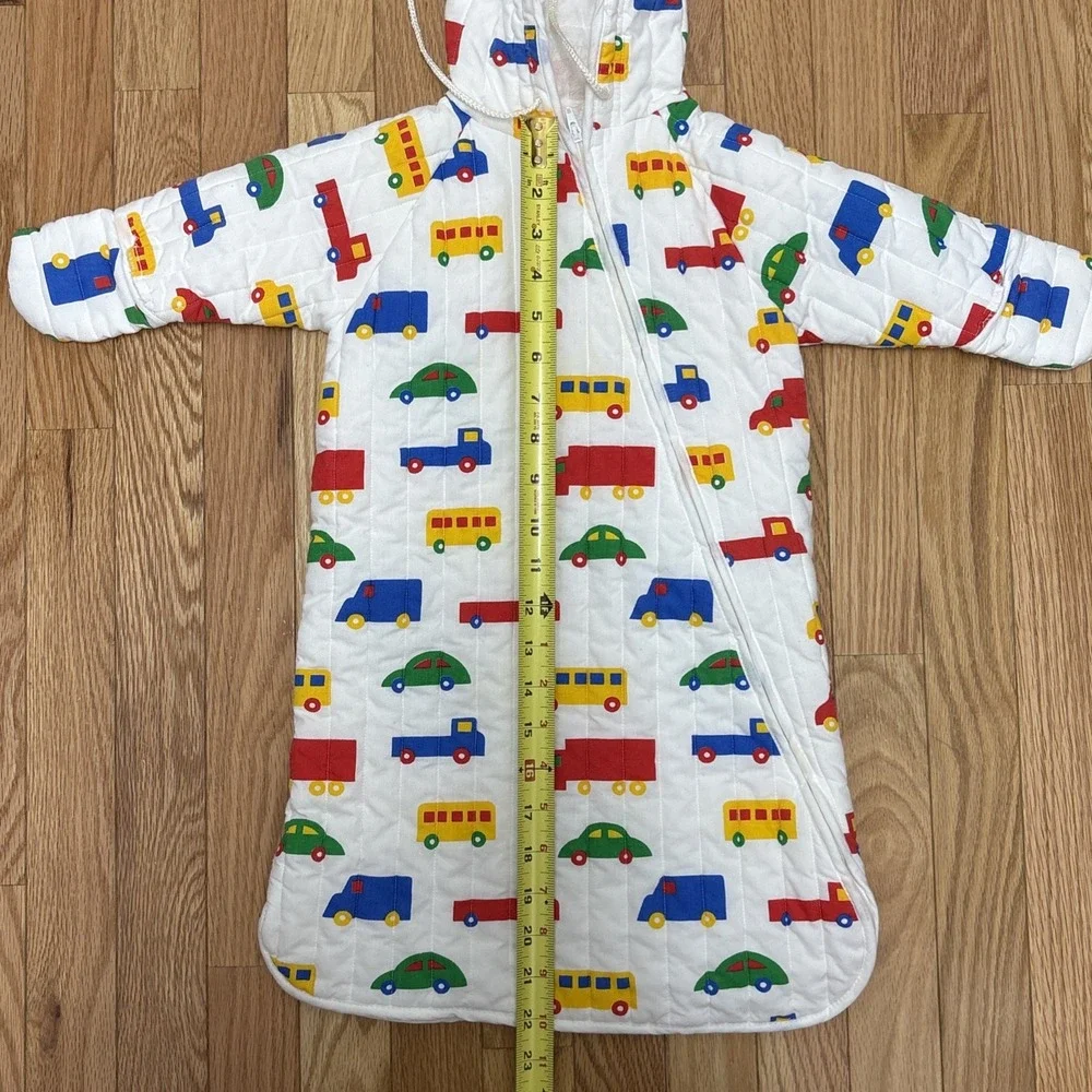 Vintage Baby Bunting Snowsuit - Cars And Trucks‎